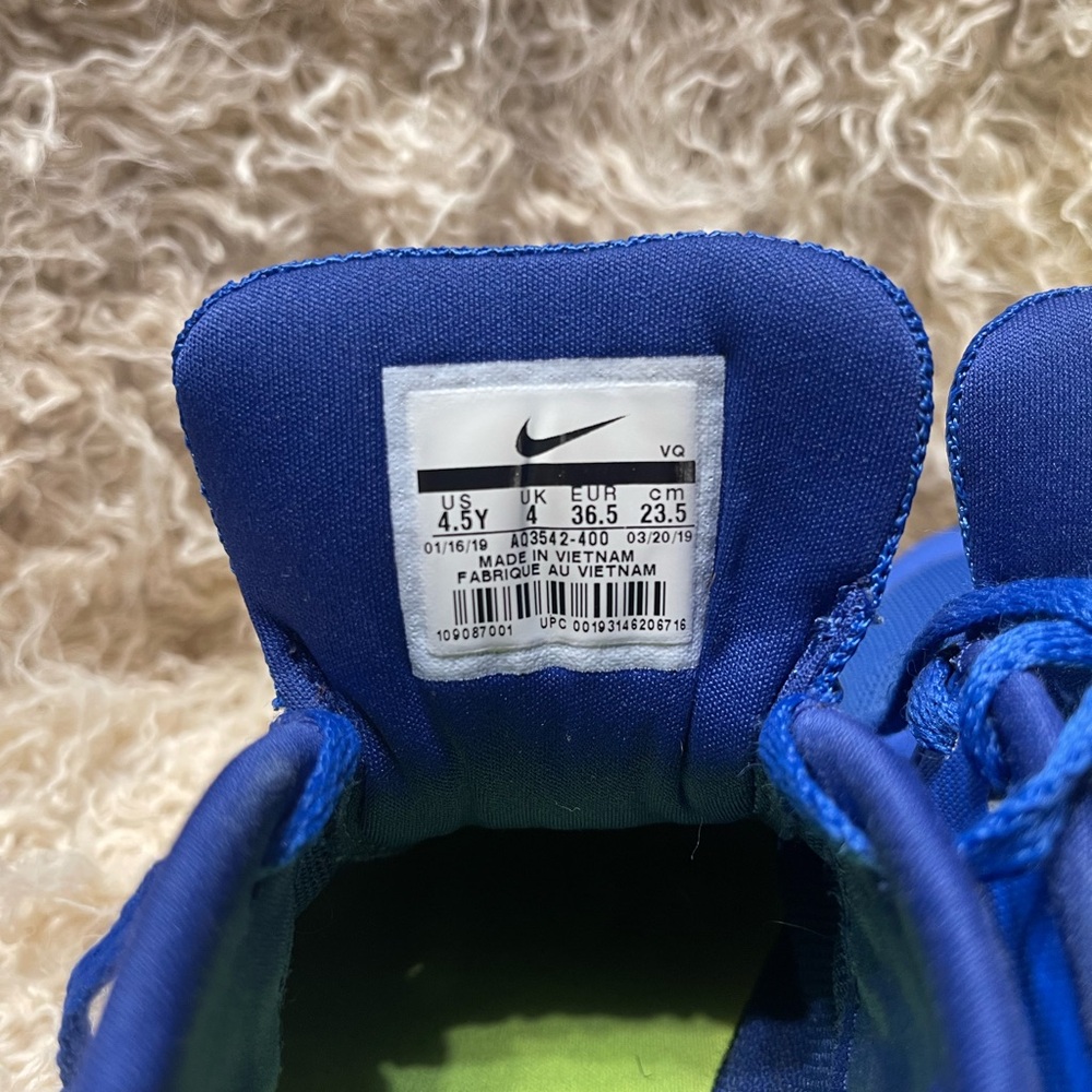 Nike Royal Blue Lace-Up Running Shoes - Picture 4 of 4